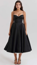 Mara Vestido largo con tirantes