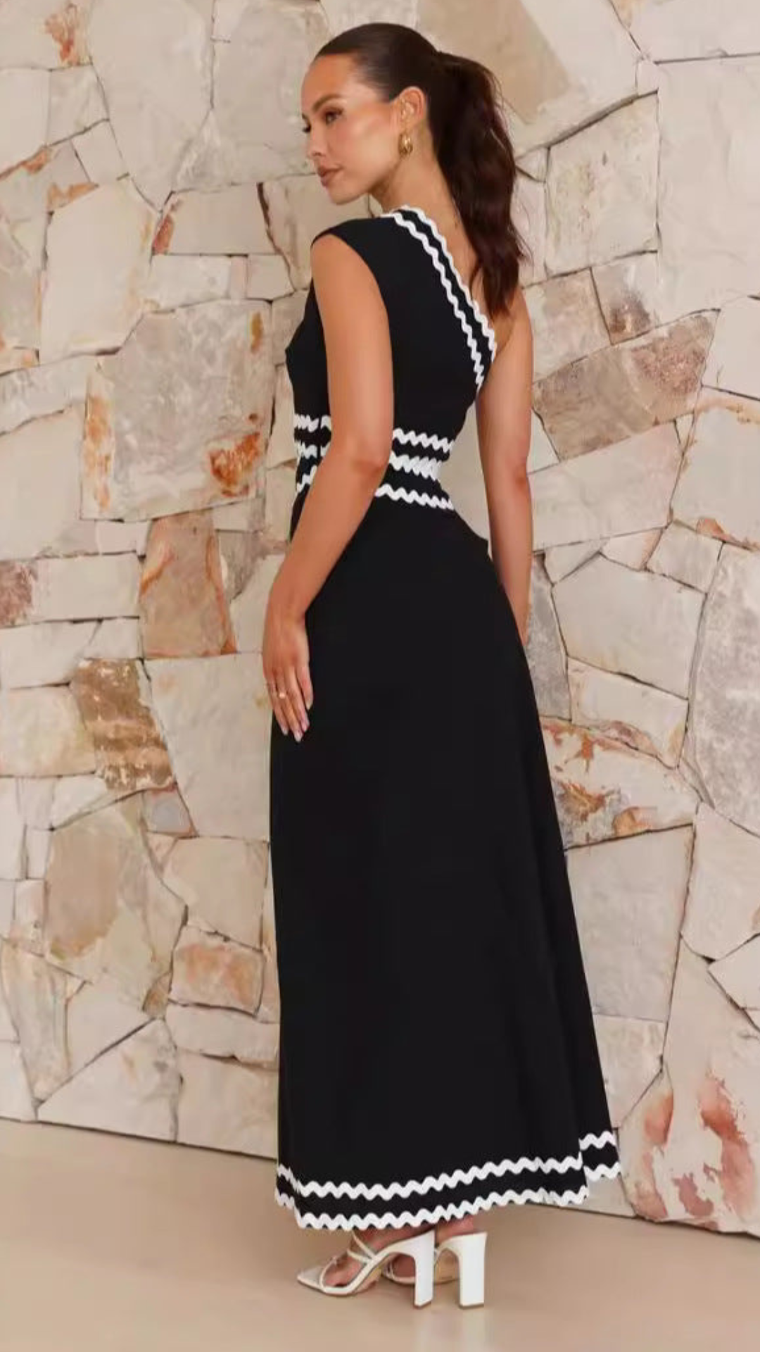 Vestido Amelia de un Hombro