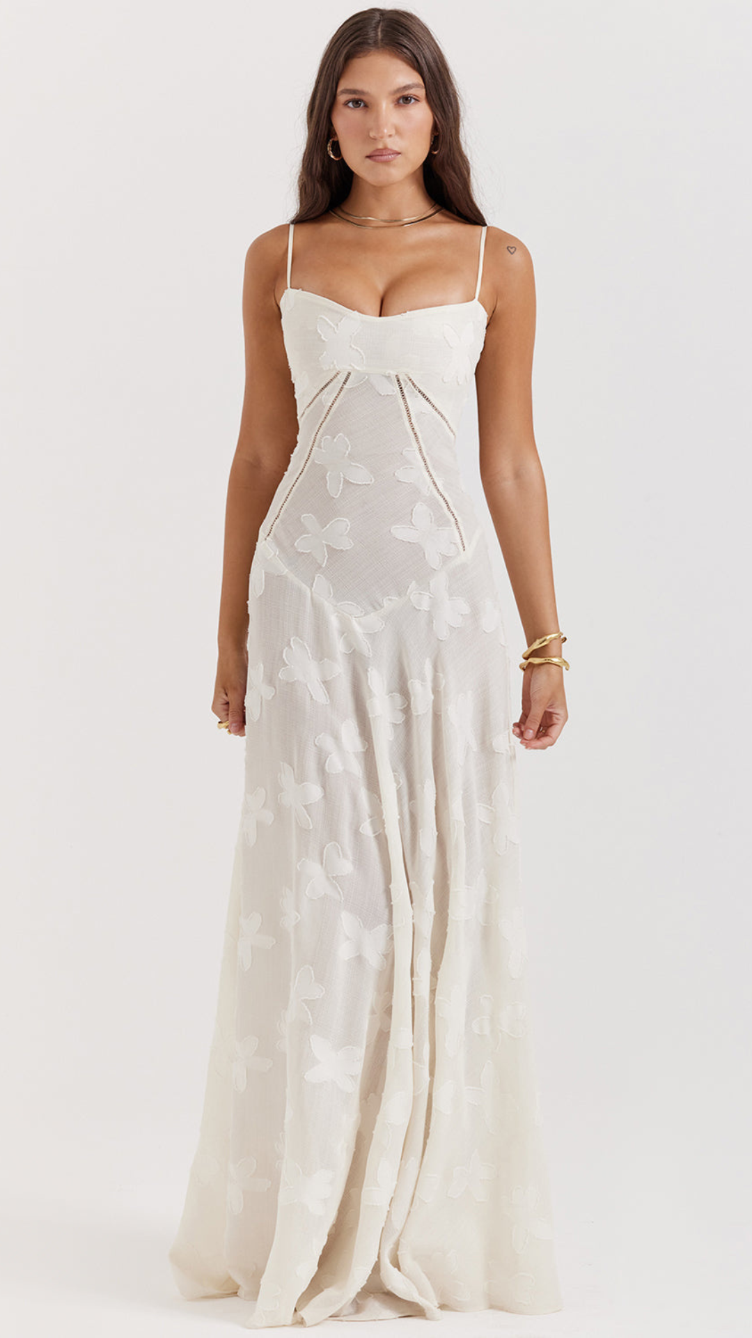 Vestido de espalda abierta Amara