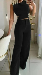 Conjunto de dos piezas de cintura alta Chiara™