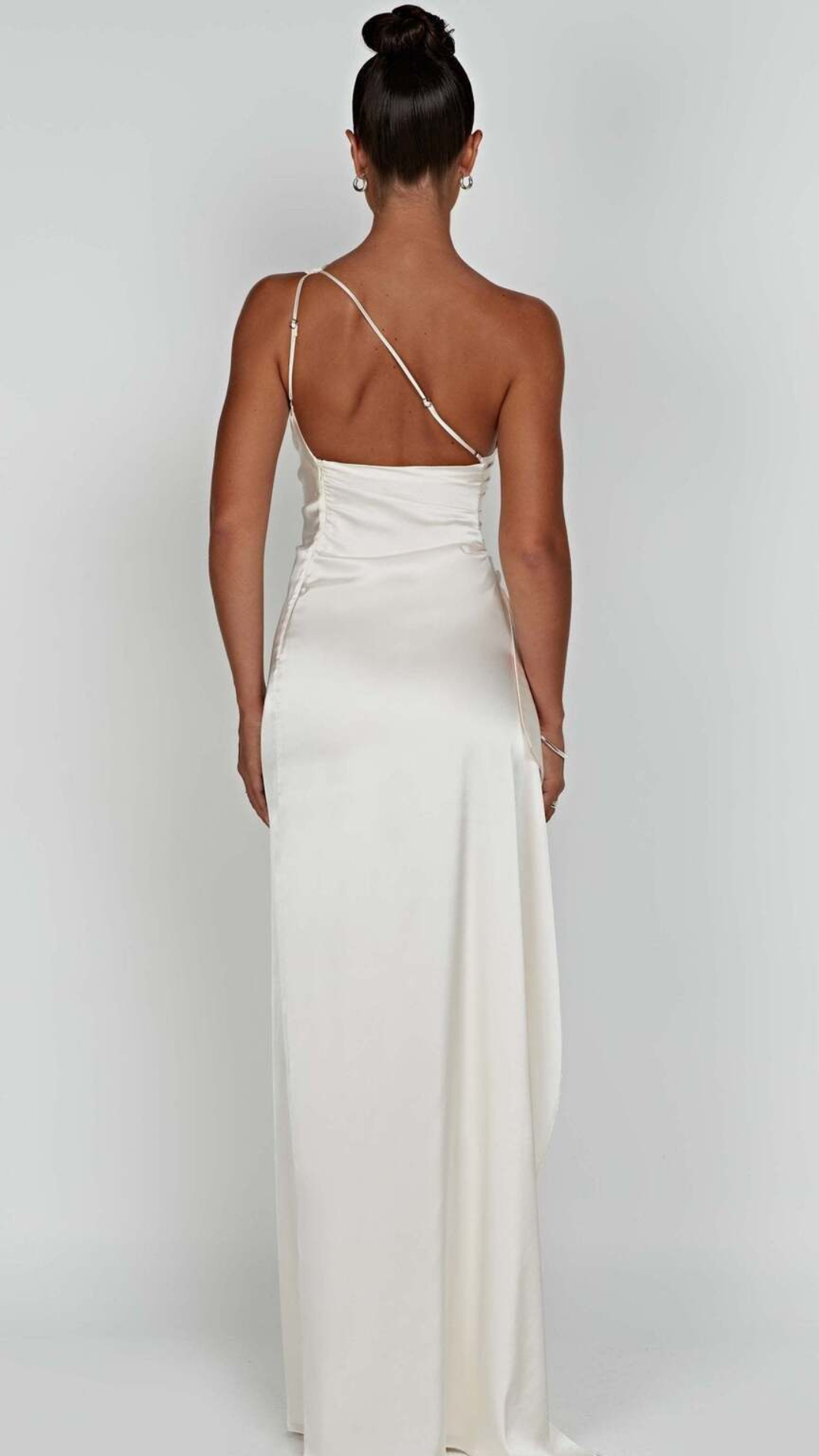 Vestido largo Aurora Marfil