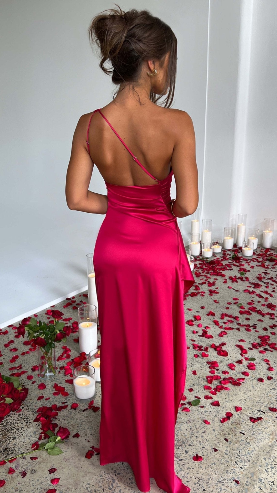 Vestido largo Aurora Rojo