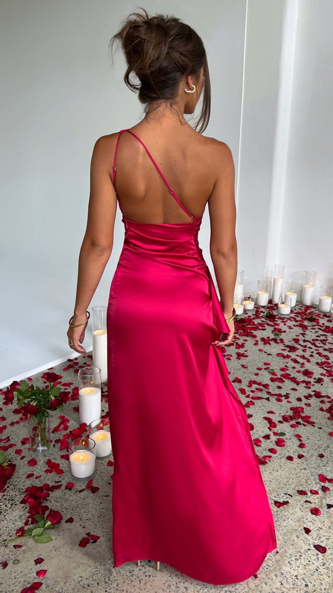 Vestido largo Aurora Rojo