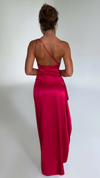 Vestido largo Aurora Rojo