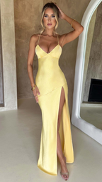 Vestido largo Limón