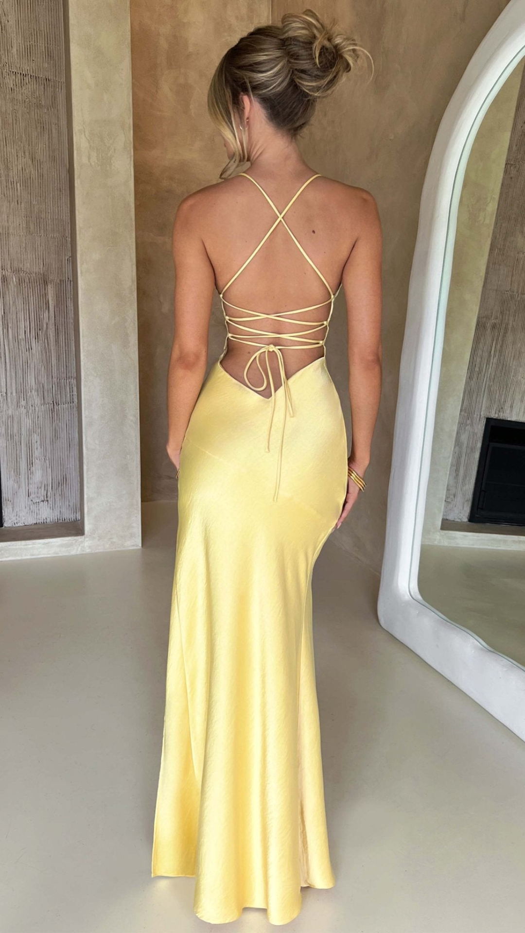 Vestido largo Limón