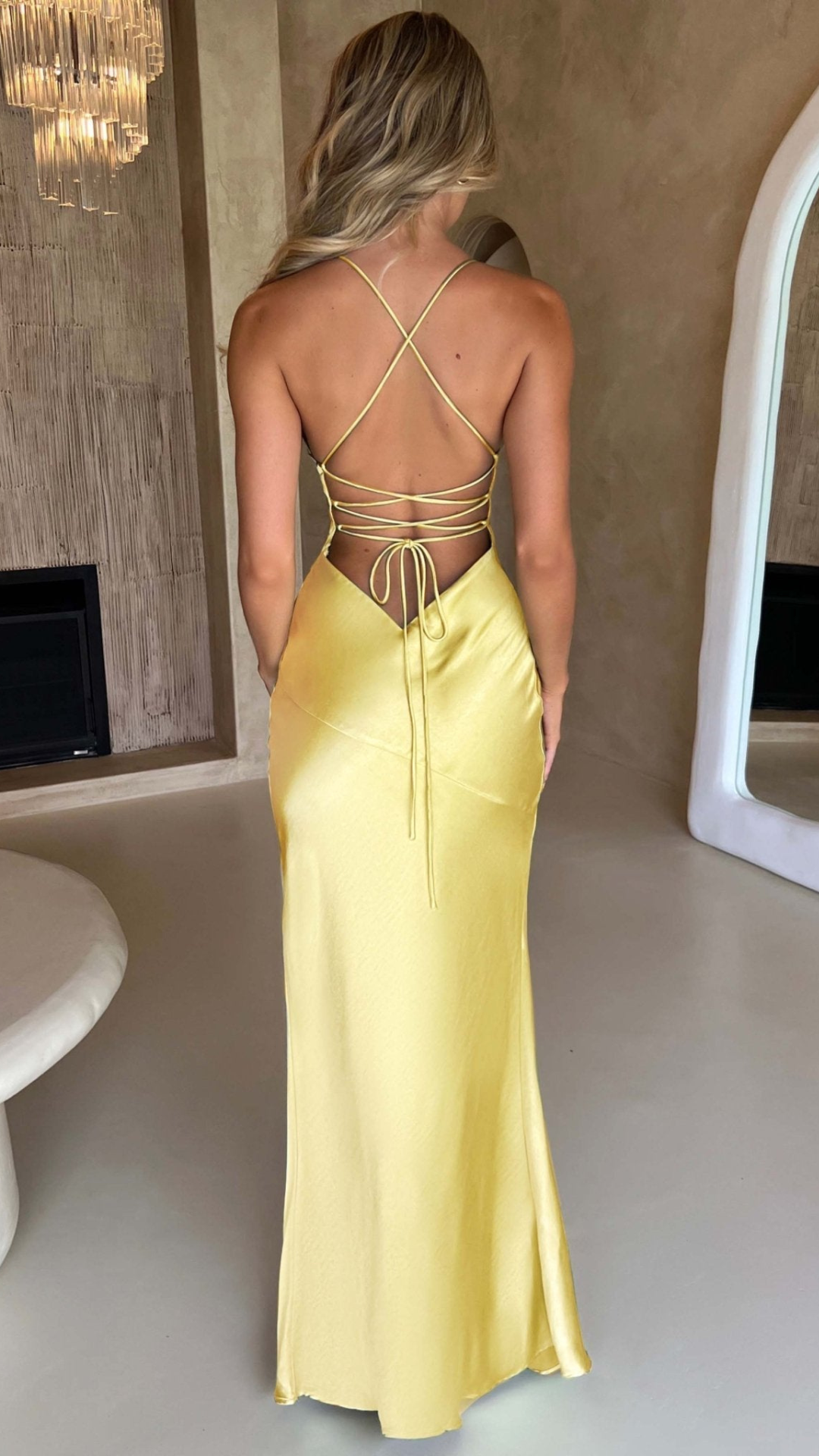 Vestido largo Limón