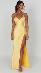 Vestido largo Limón