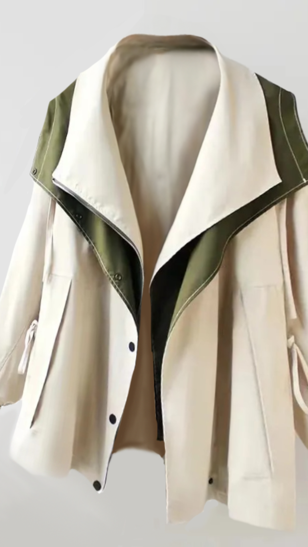 Gabardina con capucha