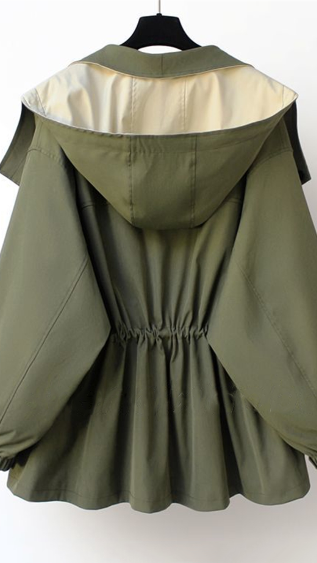 Gabardina con capucha