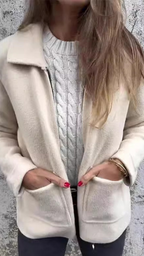 Chaqueta con cremallera