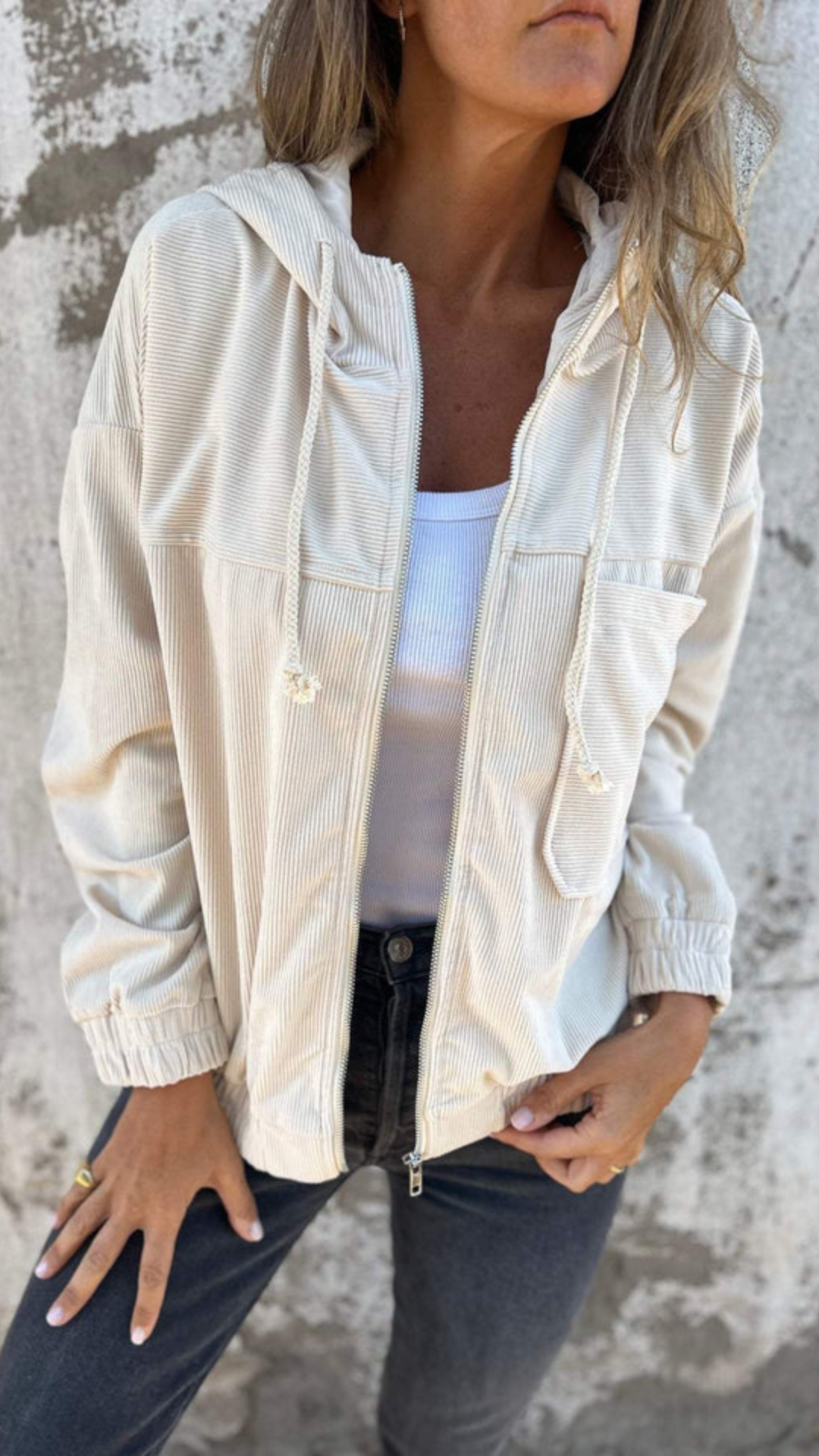 Chaqueta de manga larga