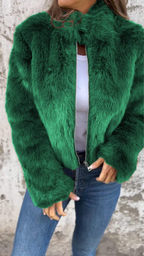 Chaqueta de faux fur