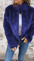 Chaqueta de faux fur