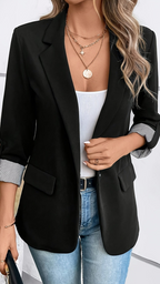 Blazer elegante entallado