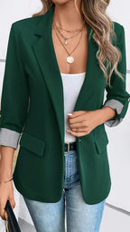 Blazer elegante entallado