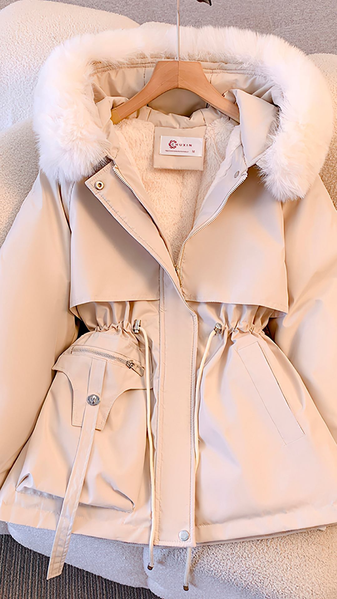 Chaquetón con forro invernal