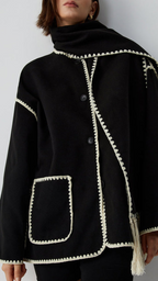 Abrigo Maite con Bufanda Oversize