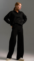 Conjunto de pantalón y jersey de punto