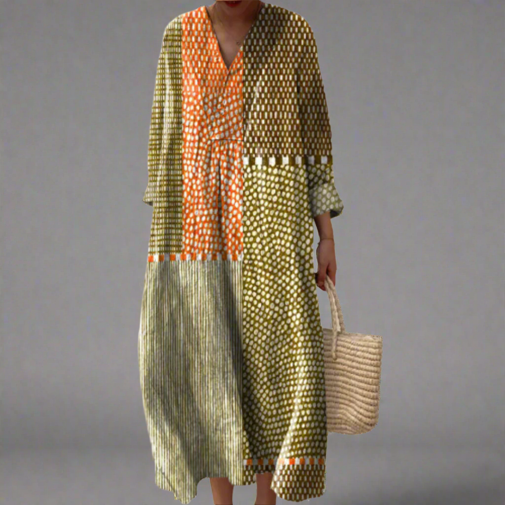 GLADIS™ | Vestido Geométrico Elegante