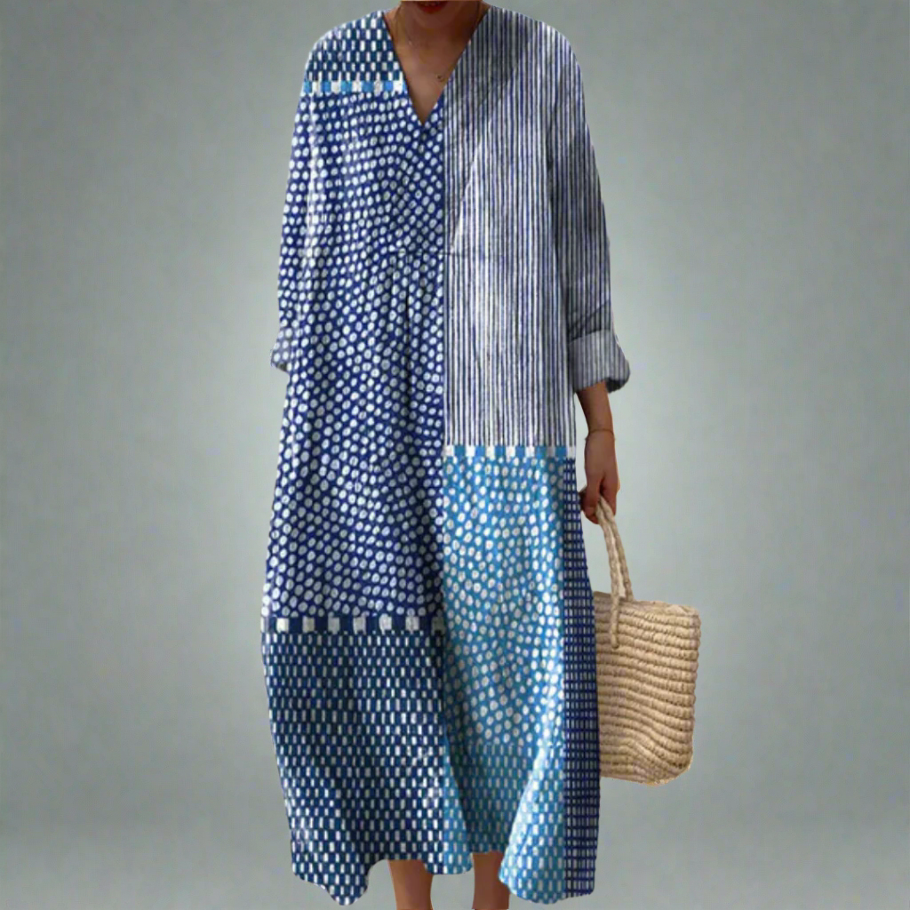 CATALINA™ | Vestido Geométrico Elegante