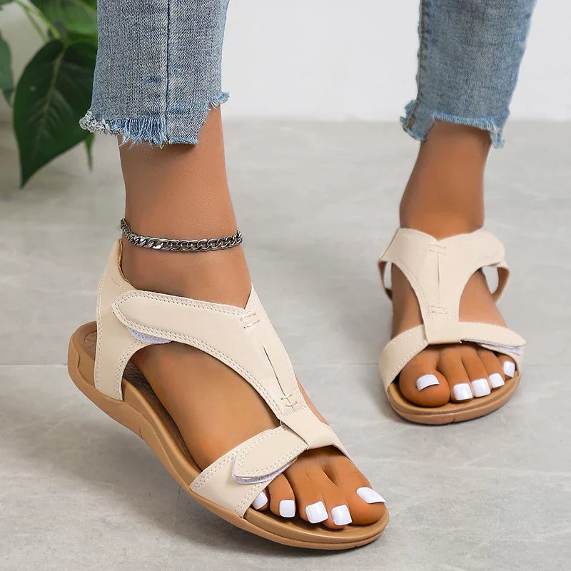 Sandalias ergonómicas de piel