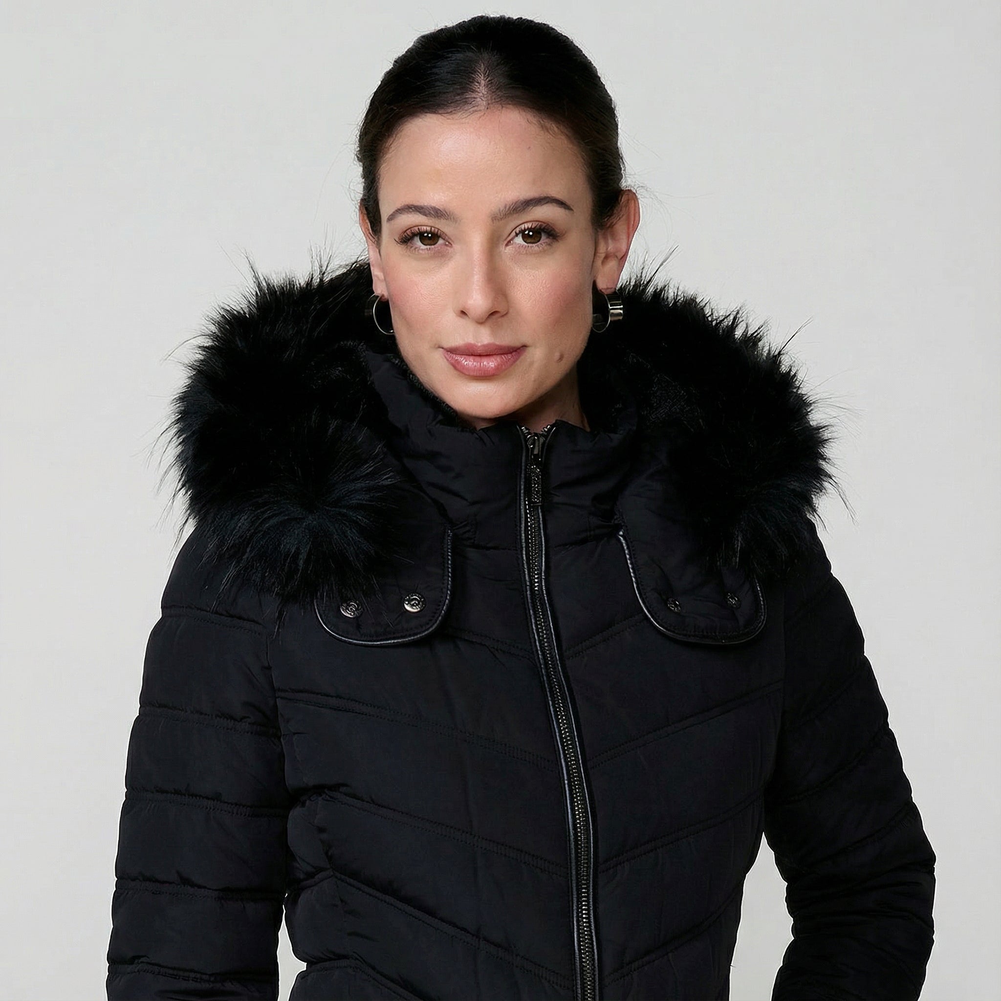 AURORA™║Chaqueta acolchada ajustada