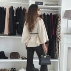 ANNALENA™║Abrigo con cinturón