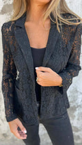Blazer de encaje