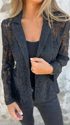 Blazer de encaje