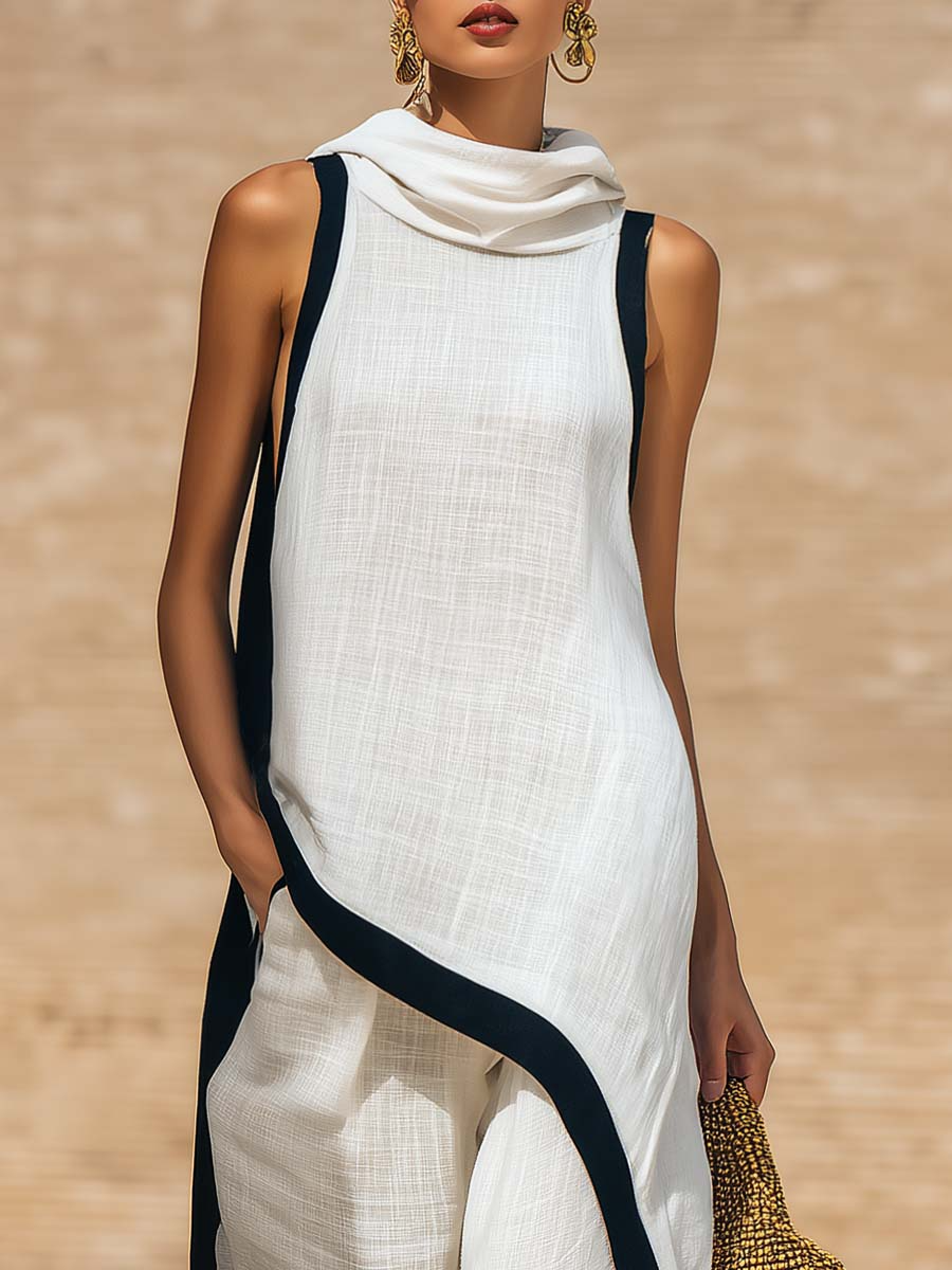 Conjunto Holgado Verano Viento – Lino y Algodón