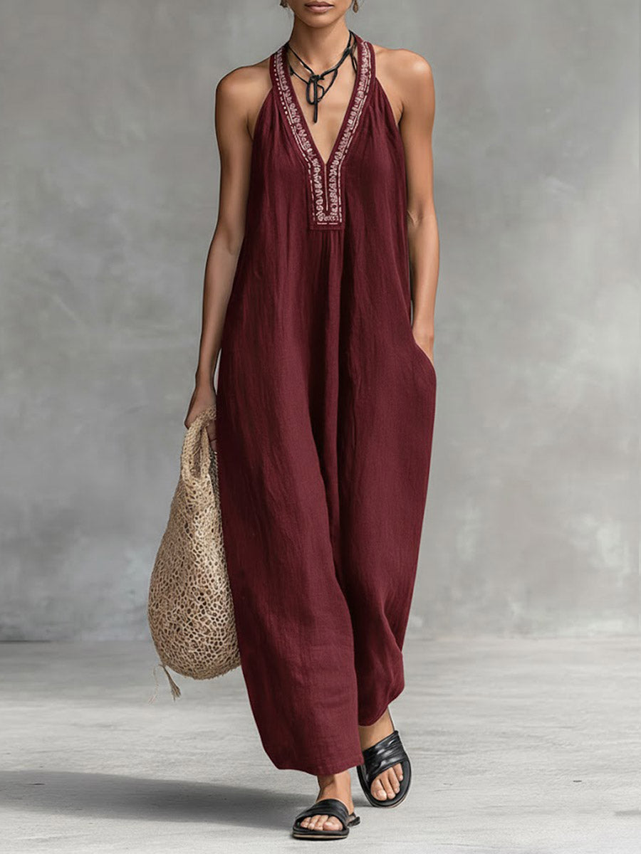 Sienna Linen Jumpsuit