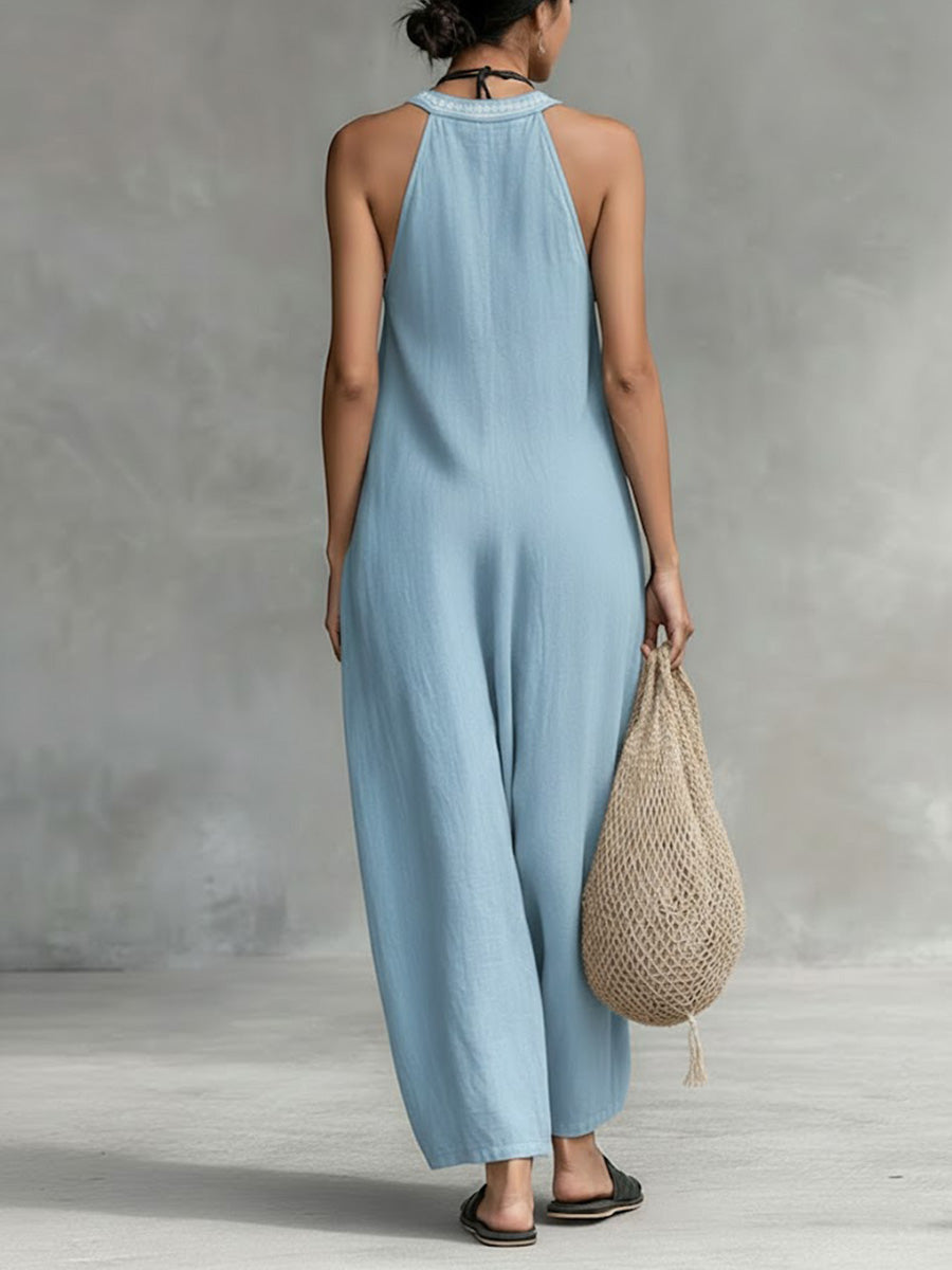 Sienna Linen Jumpsuit