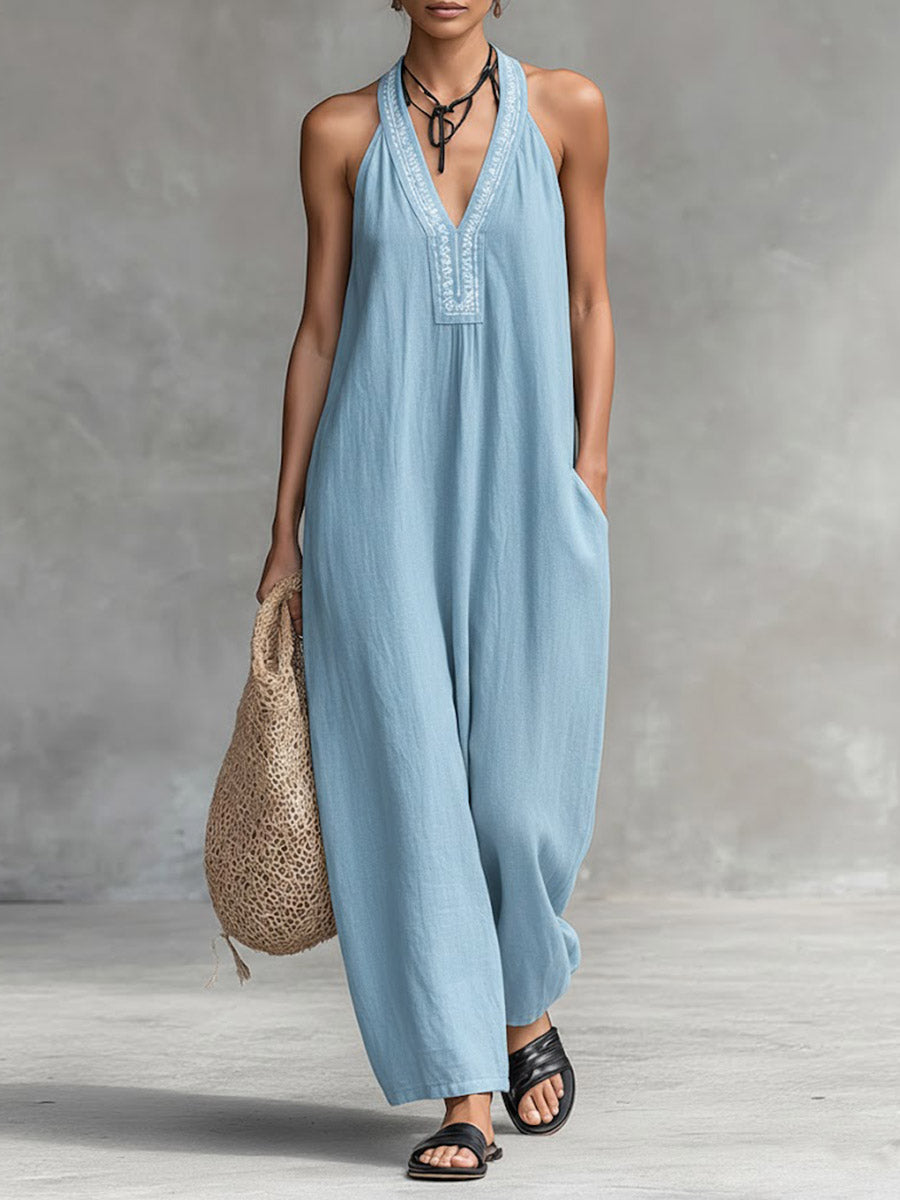 Sienna Linen Jumpsuit
