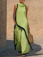 Conjunto Holgado Verano Viento – Lino y Algodón