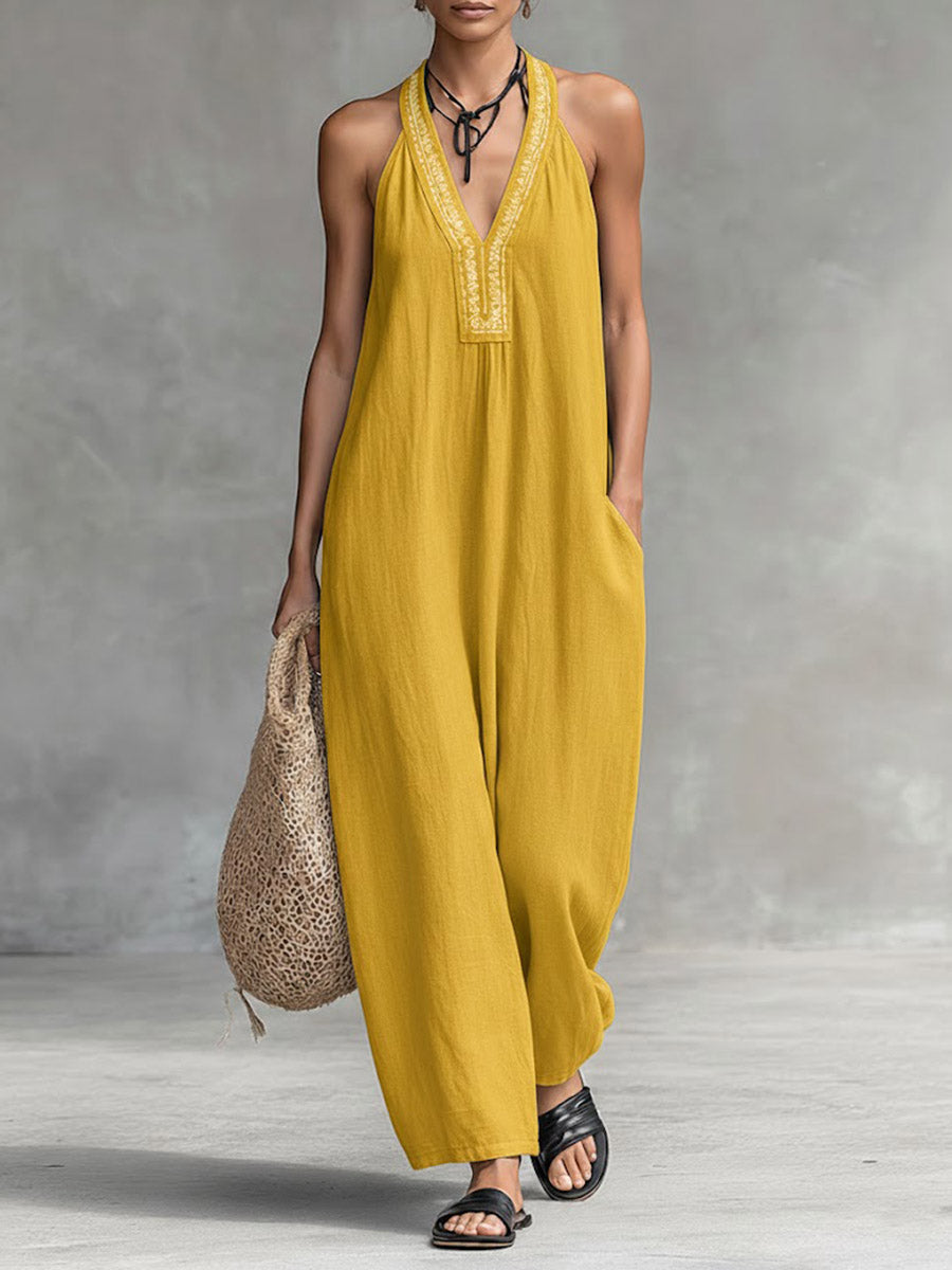 Sienna Linen Jumpsuit