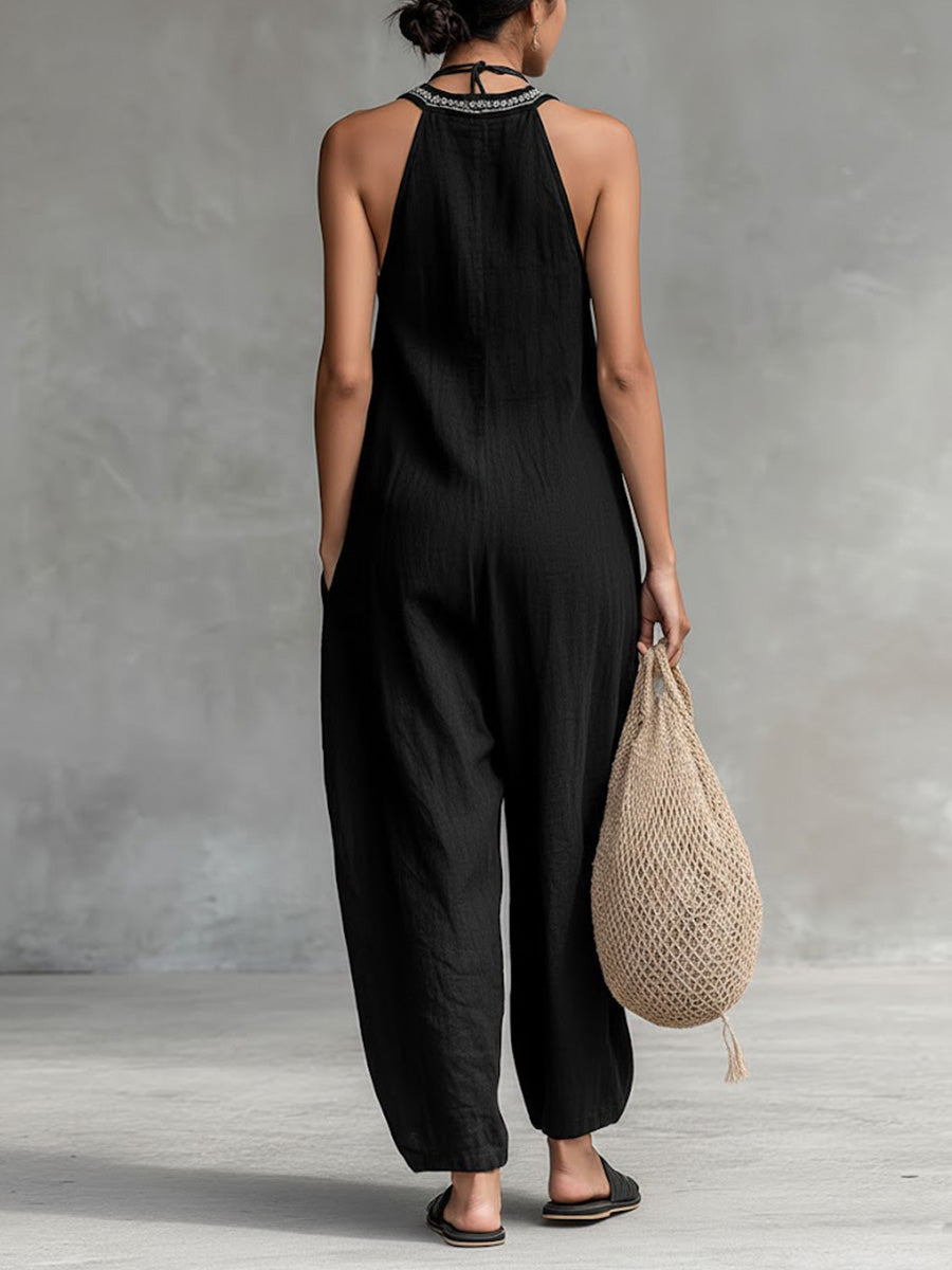Sienna Linen Jumpsuit